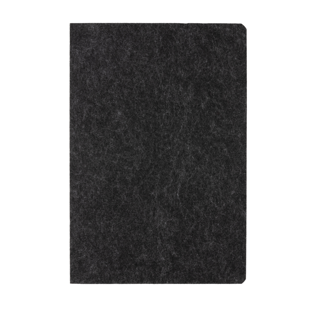XD Collection Phrase A5-Notizbuch aus recyceltem Filz, GRS-zertifiziert