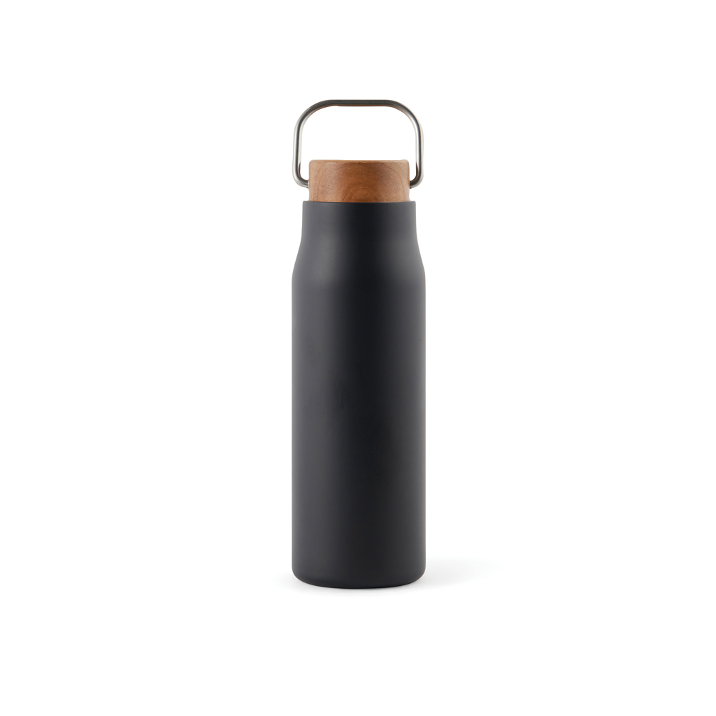 Akazienholz Thermosflasche 300ml - Edles Eventgeschenk mit Logo Akazienholz Thermosflasche 300ml - Edles Eventgeschenk mit Logo
