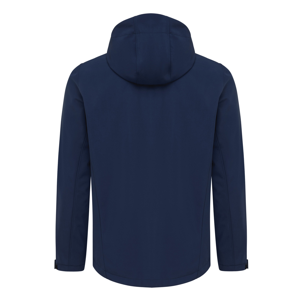 IQONIQ Makalu Herren-Softshelljacke aus 100% recyceltem Material mit Logo-Veredelung IQONIQ Makalu Herren-Softshelljacke aus 100% recyceltem Material mit Logo-Veredelung
