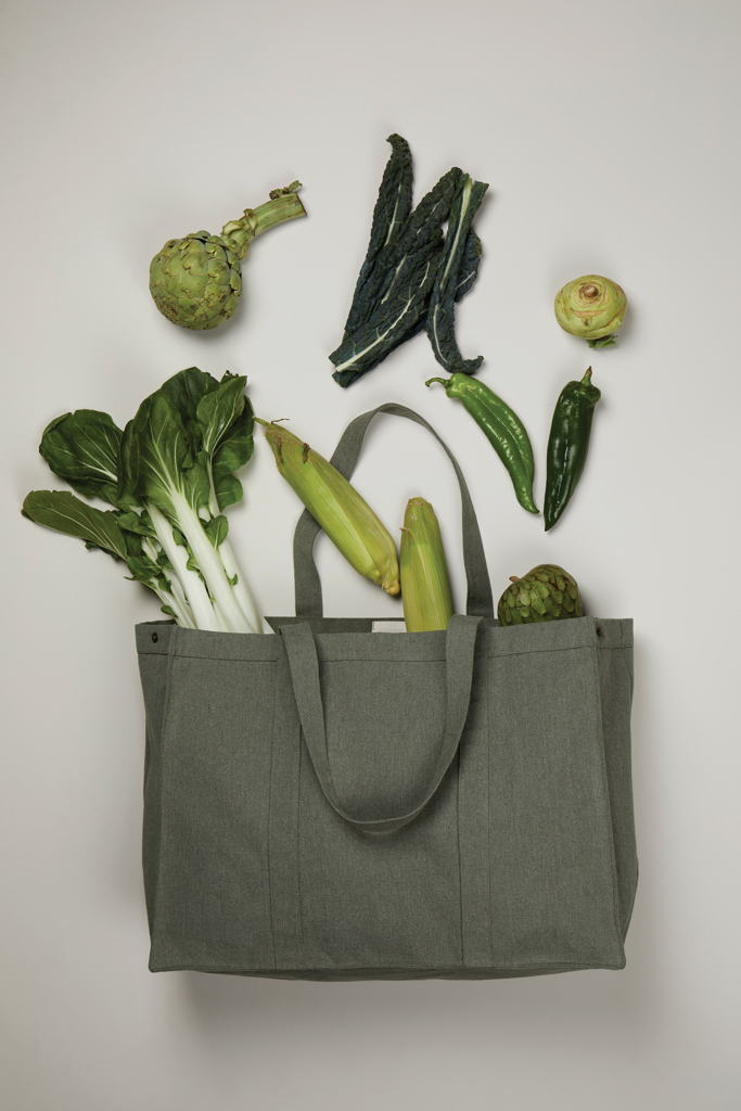 VINGA Hilo AWARE Maxi-Tote aus recyceltem Canvas (400 g/m²) – mit Logo veredelbar