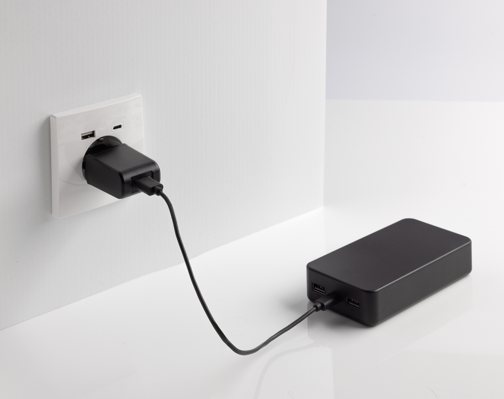 XD Collection Boostcore Powerbank 20.000 mAh aus RCS-recyceltem ABS