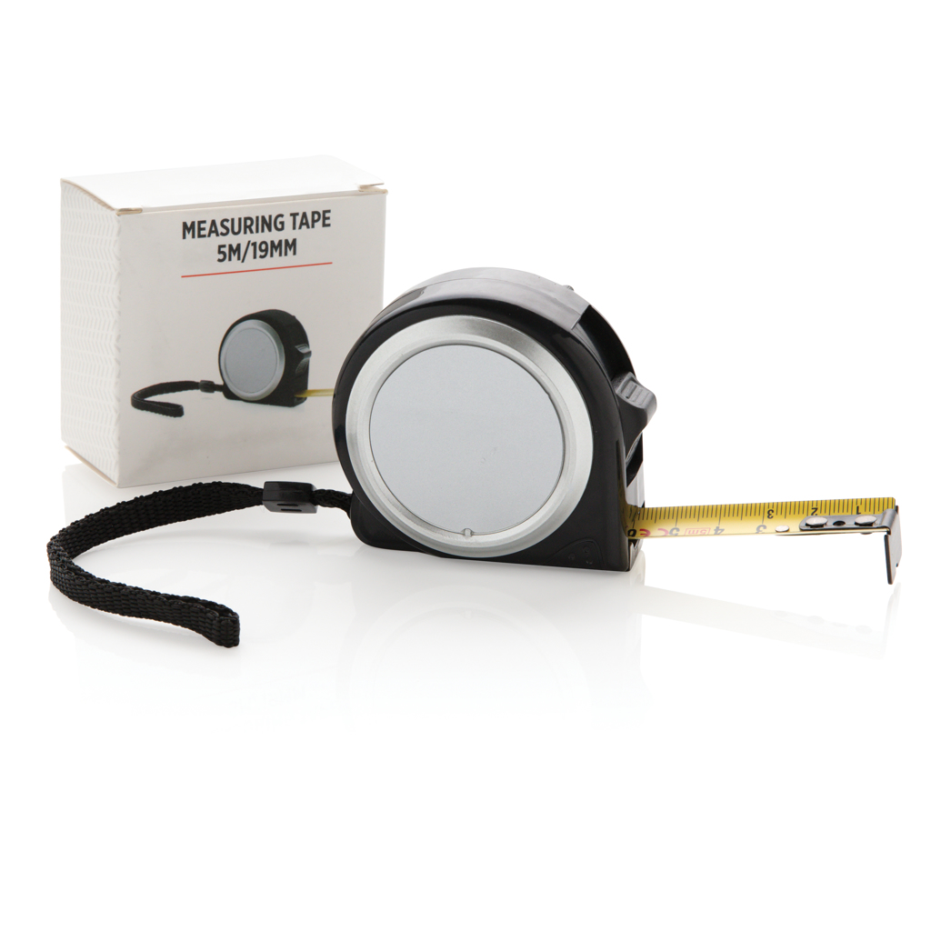 Maßband 5 m / 19 mm mit Gürtelclip (XD Collection P113.26) - Logo bedruckbar Maßband 5 m / 19 mm mit Gürtelclip (XD Collection P113.26) - Logo bedruckbar