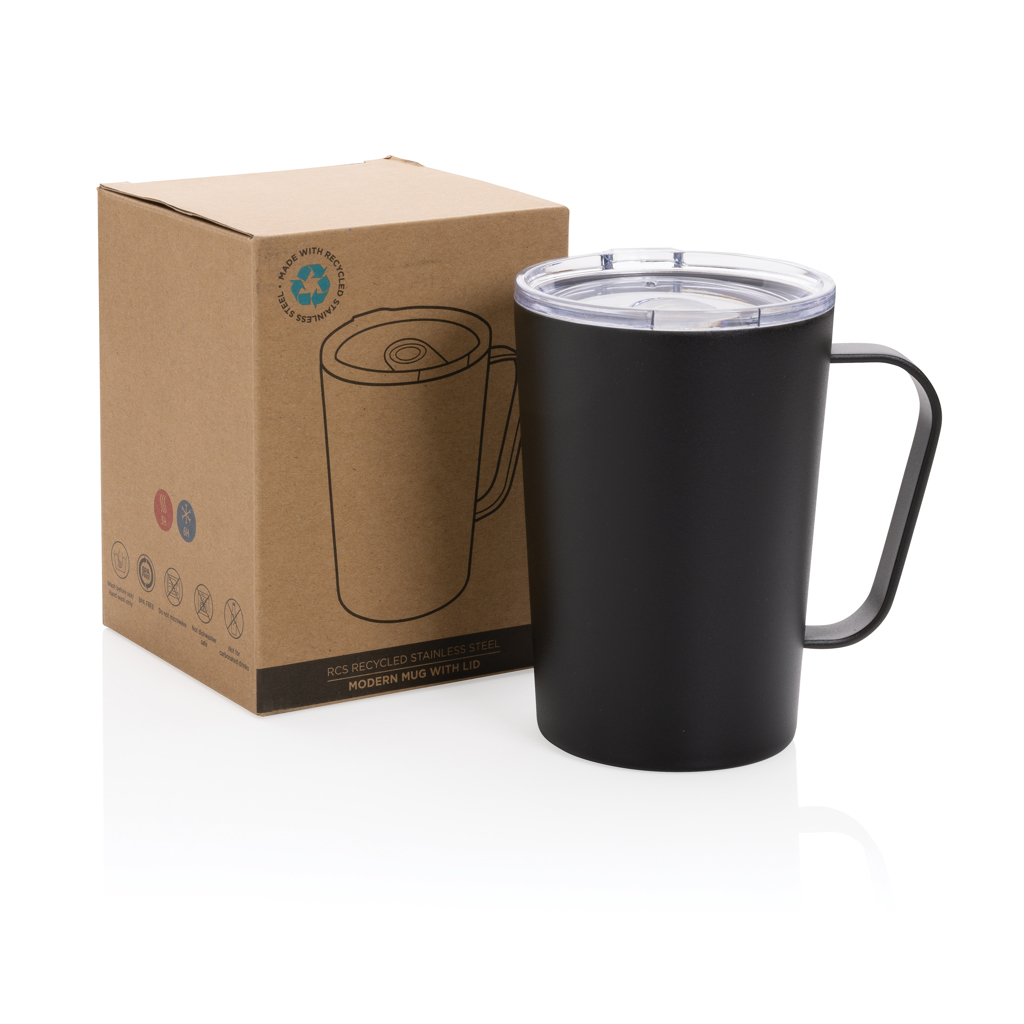 RCS Becher aus recyceltem Edelstahl – Stilvolles Werbegeschenk für Events