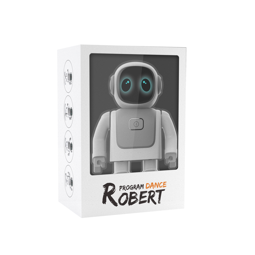 Robert der Tanzroboter mit Lautsprecher – Perfektes Event-Gadget für Partys