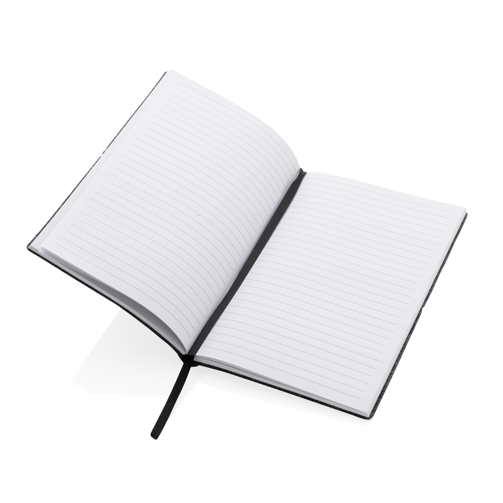 XD Collection A5-Softcover-Notizbuch aus GRS-zertifiziertem Recycling-Filz, bedruckbar XD Collection A5-Softcover-Notizbuch aus GRS-zertifiziertem Recycling-Filz, bedruckbar