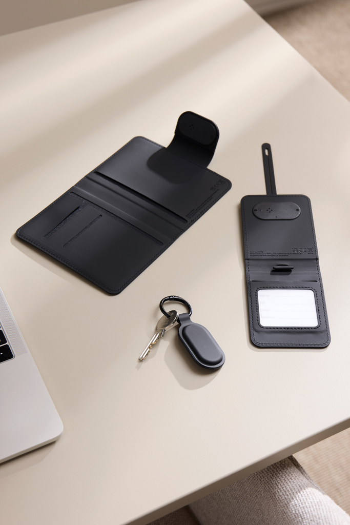 VINGA Baltimore RCS Passport Cover mit Dual-Finder – Bluetooth-Tracker für Reisepass