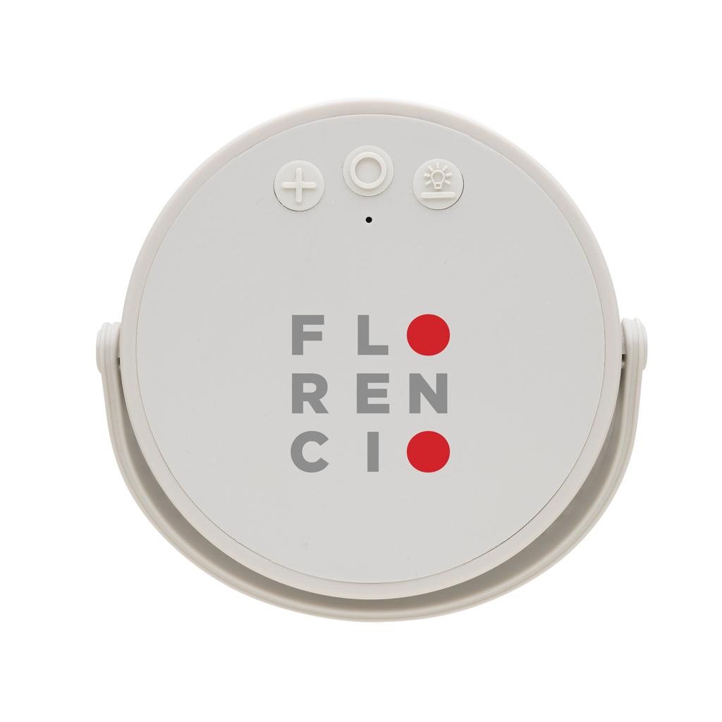 Aurora USB-Tischlampe XD Xclusive aus RCS-recyceltem ABS, kabellos, mit Logo bedruckbar Aurora USB-Tischlampe XD Xclusive aus RCS-recyceltem ABS, kabellos, mit Logo bedruckbar