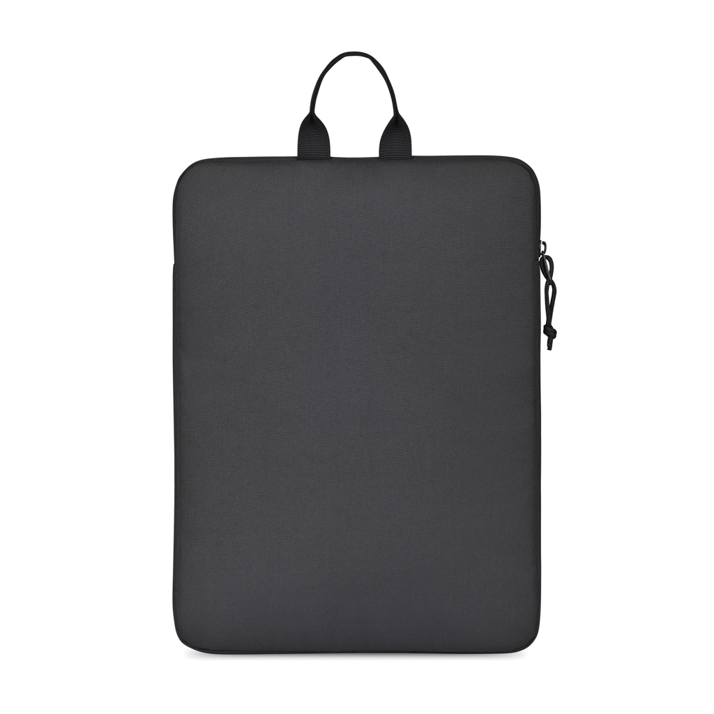 Renew AWARE rPET 16 Zoll Laptop Sleeve schwarz, gepolstert, mit Logo bedruckbar Renew AWARE rPET 16 Zoll Laptop Sleeve schwarz, gepolstert, mit Logo bedruckbar