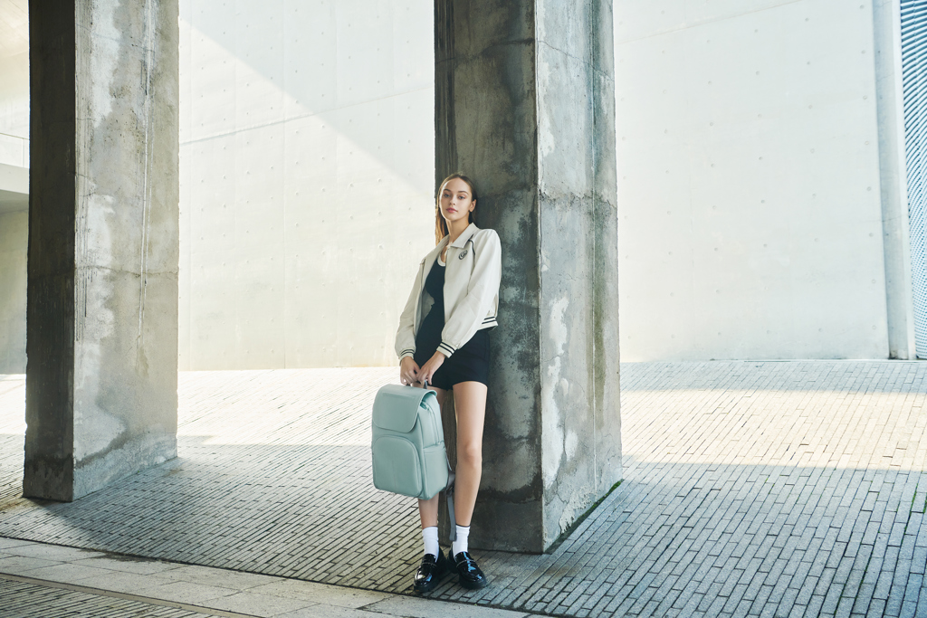 XD Design Soft Daypack — RPET-Rucksack mit RFID-Fach und 16-Zoll-Laptopfach, bedruckbar