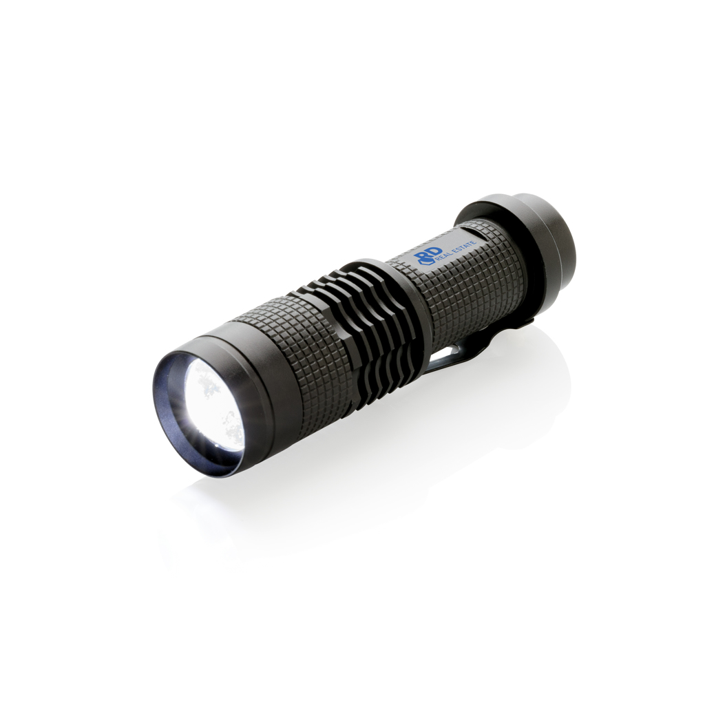 XD Collection 3W CREE Taschenlampe Aluminium 85 Lumen – mit Logo bedruckbar