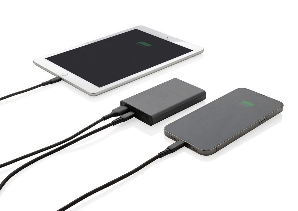 Terra 5000 mAh Powerbank Aluminium - Innovatives Event-Gadget mit Logo
