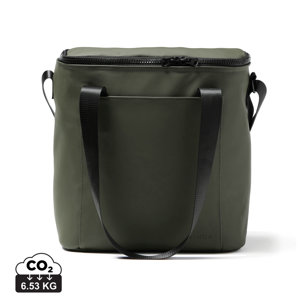 VINGA Baltimore Kühltasche aus wasserabweisendem PU mit Logo bedruckbar