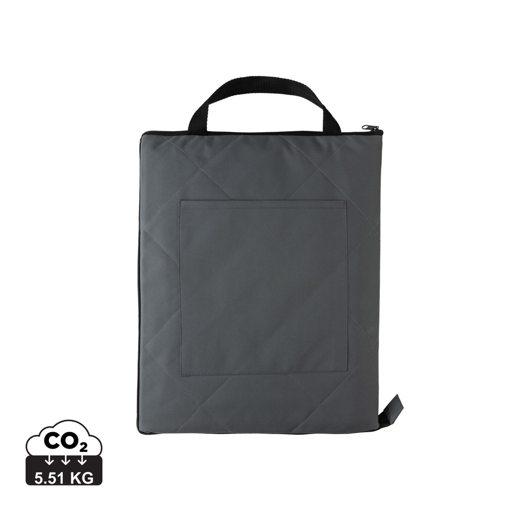 XD Collection Impact AWARE Picknickdecke aus 100 % RPET, faltbar mit Tragegriff