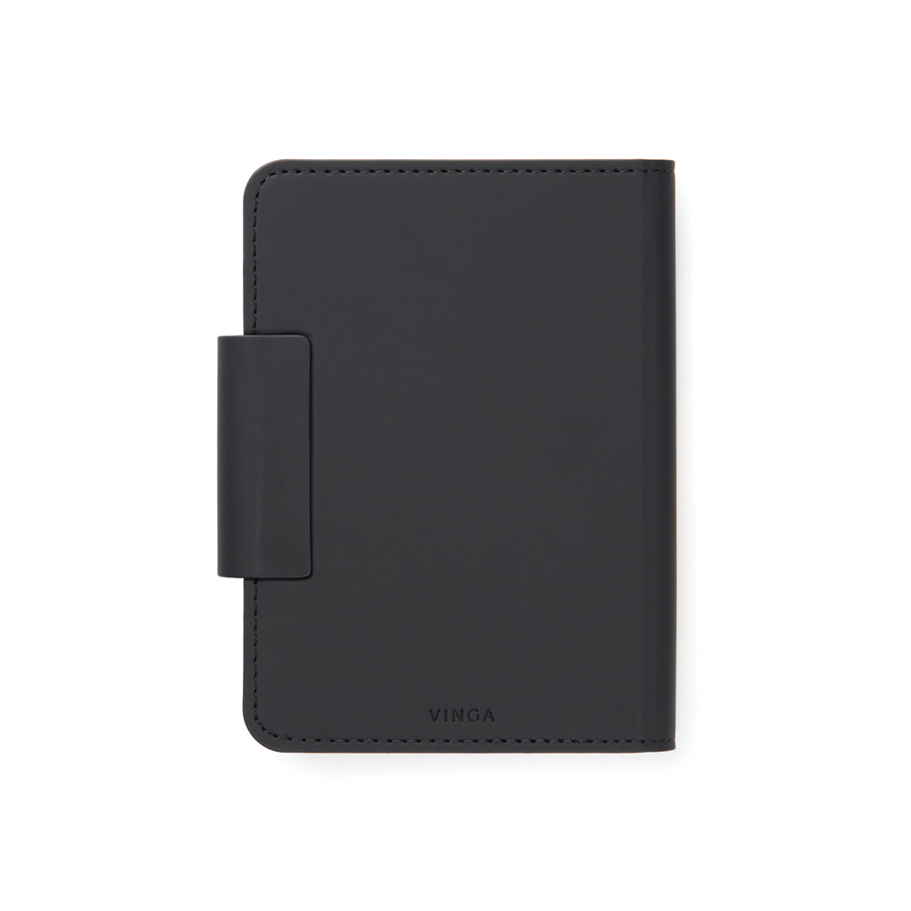 VINGA Baltimore RCS Passport Cover mit Dual-Finder – Bluetooth-Tracker für Reisepass