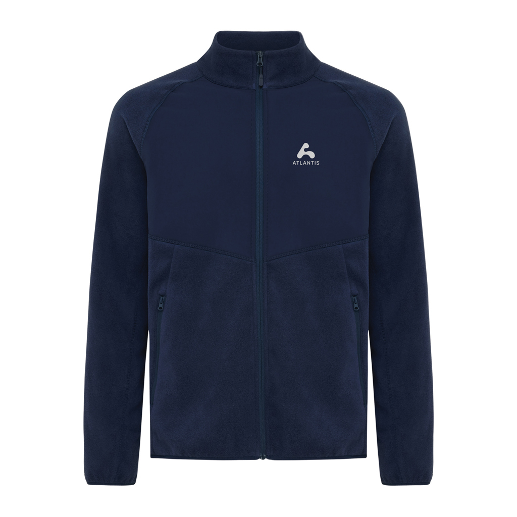 iqoniq Talung Mikrofleece-Jacke aus 100% recyceltem Polyester (Unisex) mit Logo-Veredelung iqoniq Talung Mikrofleece-Jacke aus 100% recyceltem Polyester (Unisex) mit Logo-Veredelung