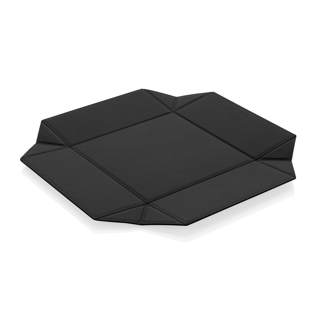 Swiss Peak Magnetbox aus recyceltem PU – Praktisches Werbegeschenk für den Schreibtisch