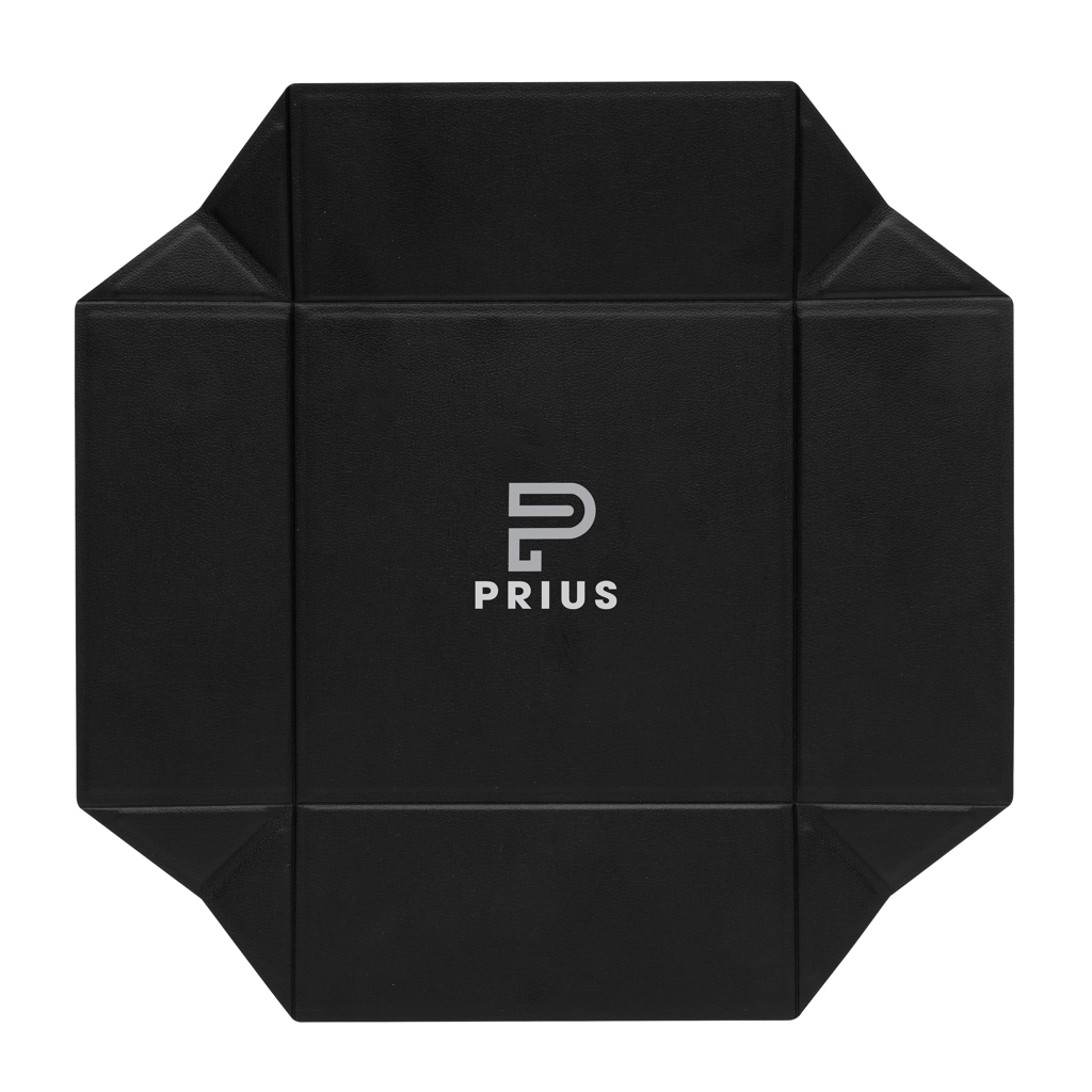 Swiss Peak Magnetbox aus recyceltem PU – Praktisches Werbegeschenk für den Schreibtisch
