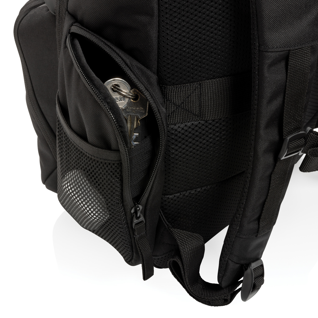 Swiss Peak RPET Commuter Backpack 15,6 Zoll - Perfekter Werbeartikel mit Logo