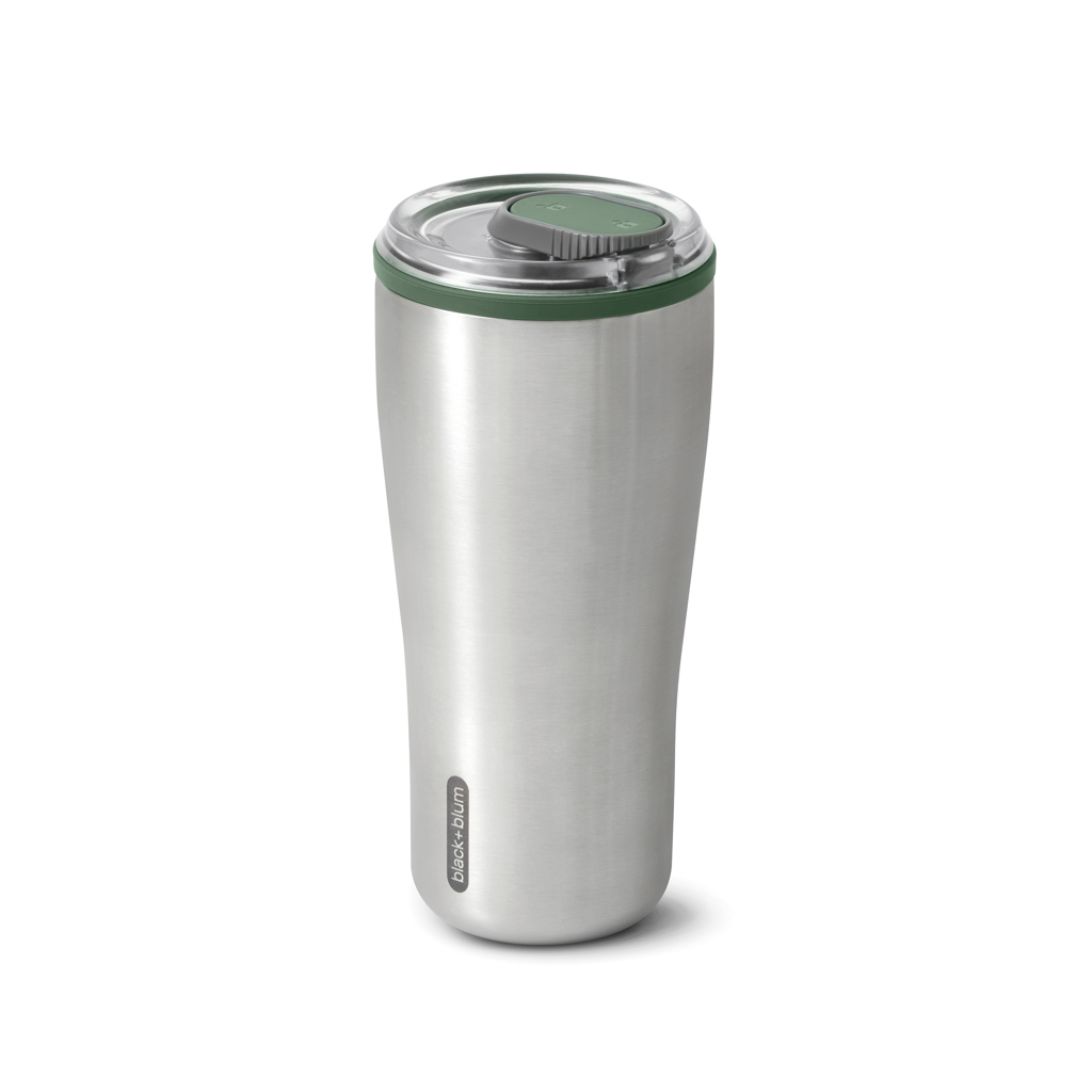 Isolierbecher Pro 600 ml Edelstahl auslaufsicher Olivgrün Isolierbecher Pro 600 ml Edelstahl auslaufsicher Olivgrün