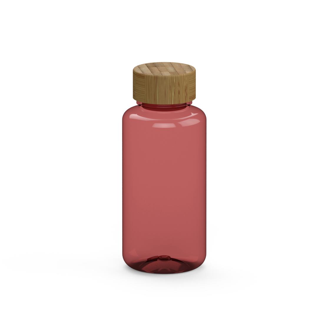 Trinkflasche "Natural", 700 ml – transparent-rot