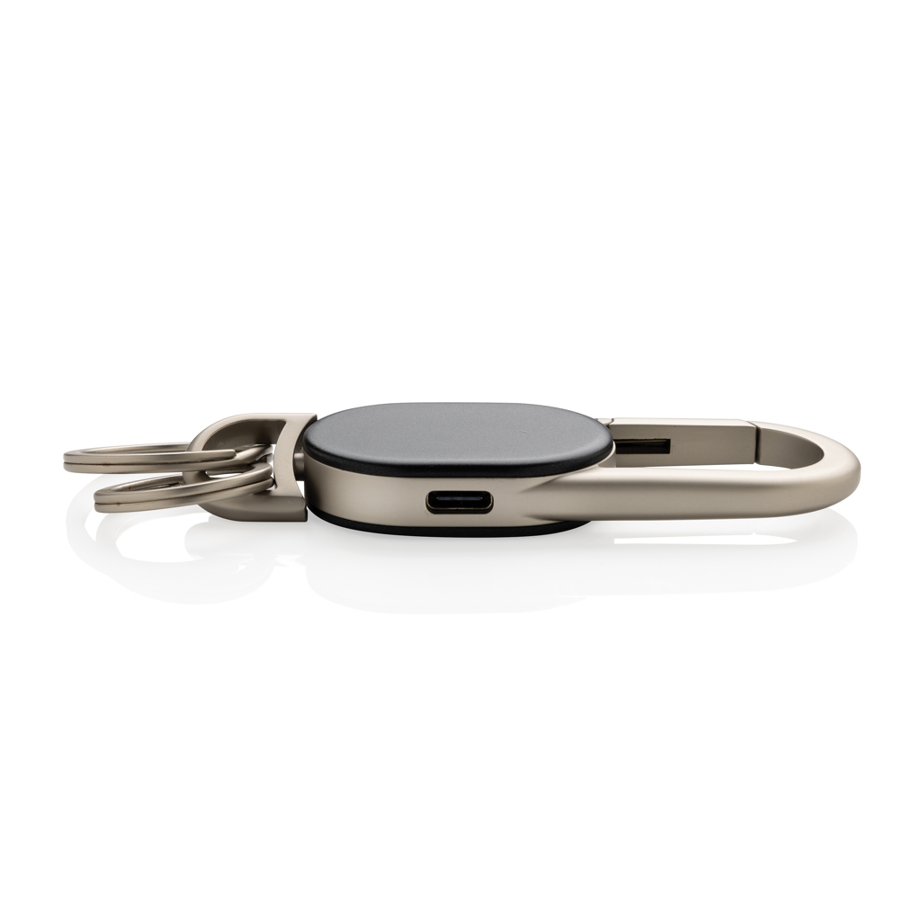 XD Collection Keyfinder Dual Schlüsselanhänger mit weltweiter Ortung, individuell bedruckbar