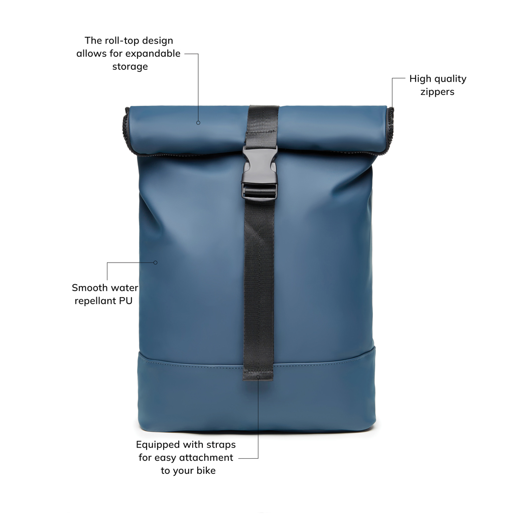 VINGA Baltimore Fahrradtasche mit 17-Zoll-Laptopfach, wandelbar zum Rucksack VINGA Baltimore Fahrradtasche mit 17-Zoll-Laptopfach, wandelbar zum Rucksack