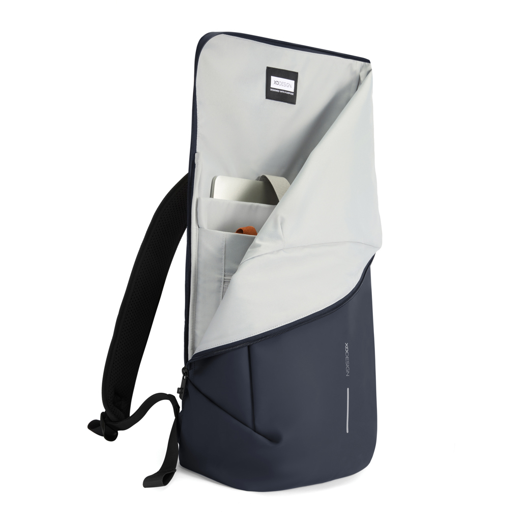 XD Design Urban Anti-Diebstahl-Rucksack mit 16-Zoll-Laptopfach, recyceltes PET, bedruckbar XD Design Urban Anti-Diebstahl-Rucksack mit 16-Zoll-Laptopfach, recyceltes PET, bedruckbar
