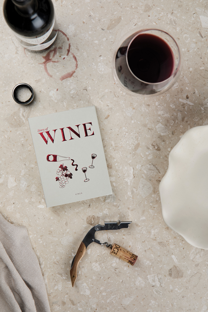 Vinga Story of Wine 3-teiliges Weinset mit Lasergravur Vinga Story of Wine 3-teiliges Weinset mit Lasergravur