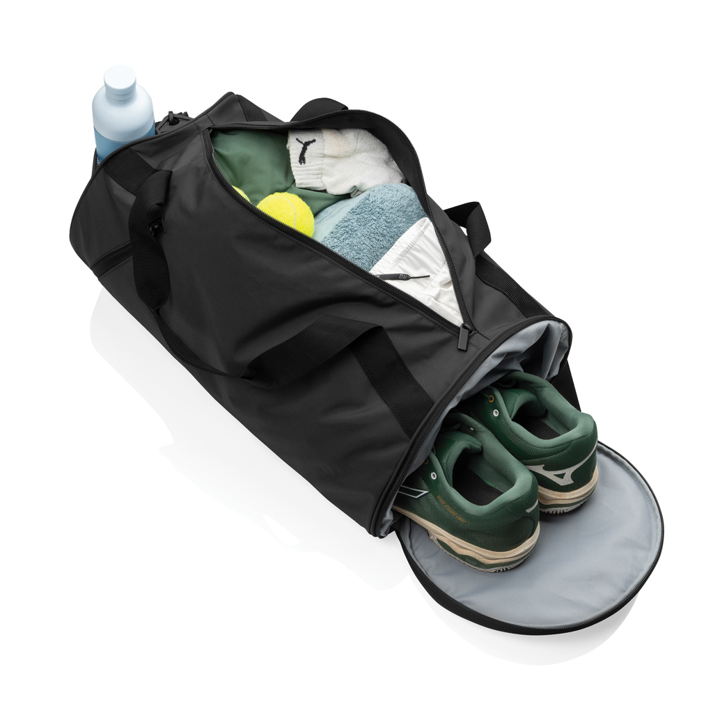Aware RPET True Sporttasche aus 100% recyceltem PET, bedruck- und bestickbar