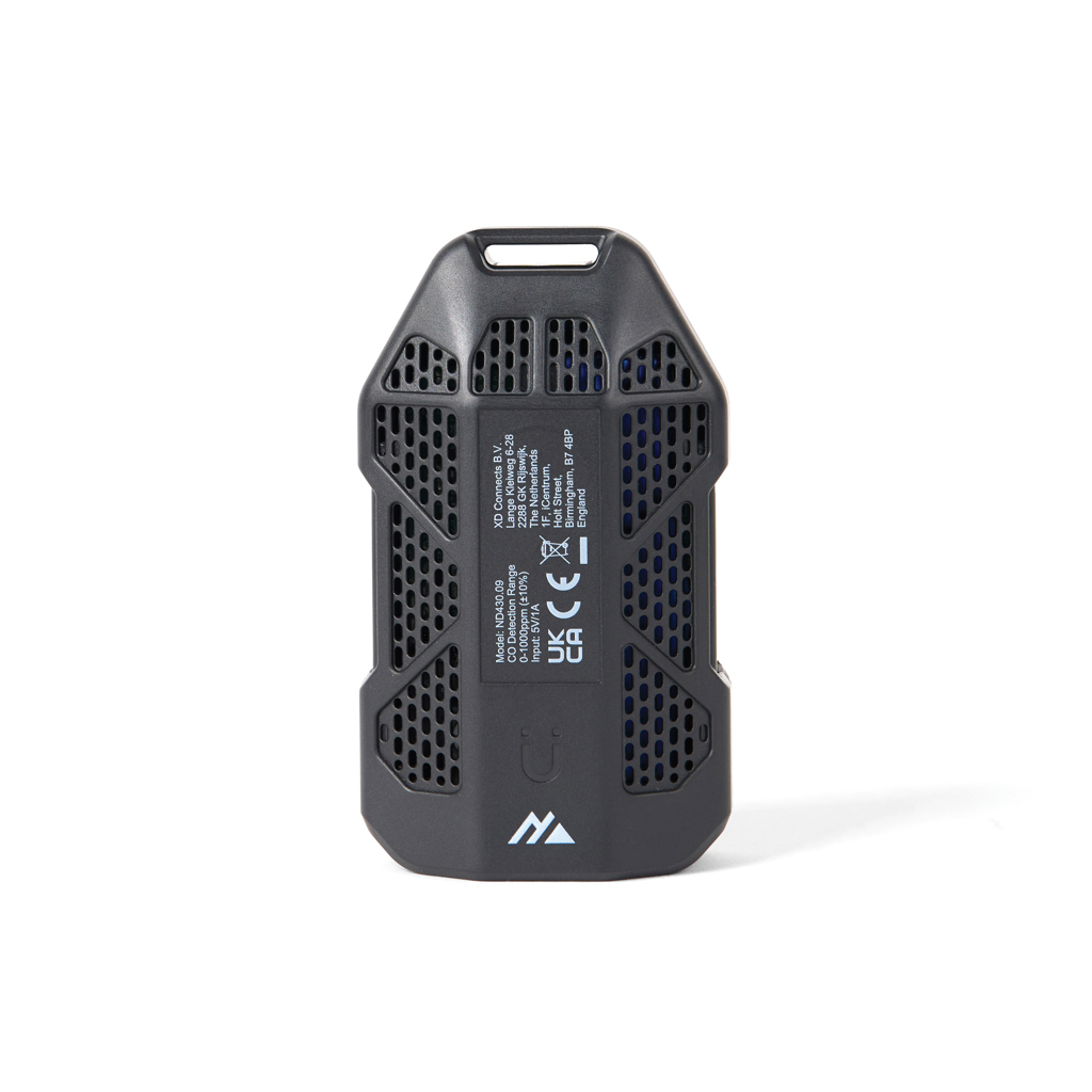 Nordic Drift Everest tragbarer CO-Detektor mit 100-dB-Alarm und Farbdisplay, bedruckbar