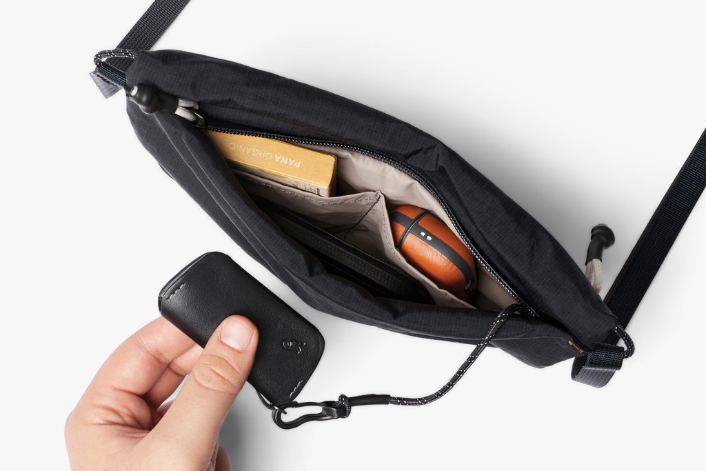 Bellroy Lite Sacoche Crossbody-Tasche aus recyceltem PET-Ripstop