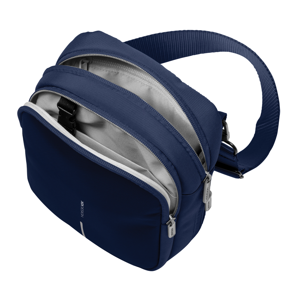 XD Design Boxy Sling Crossbody-Tasche aus recyceltem PET XD Design Boxy Sling Crossbody-Tasche aus recyceltem PET