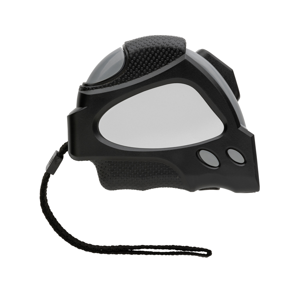 XD Collection Auto-Stop-Maßband 8m aus recyceltem ABS mit Logo bedrucken