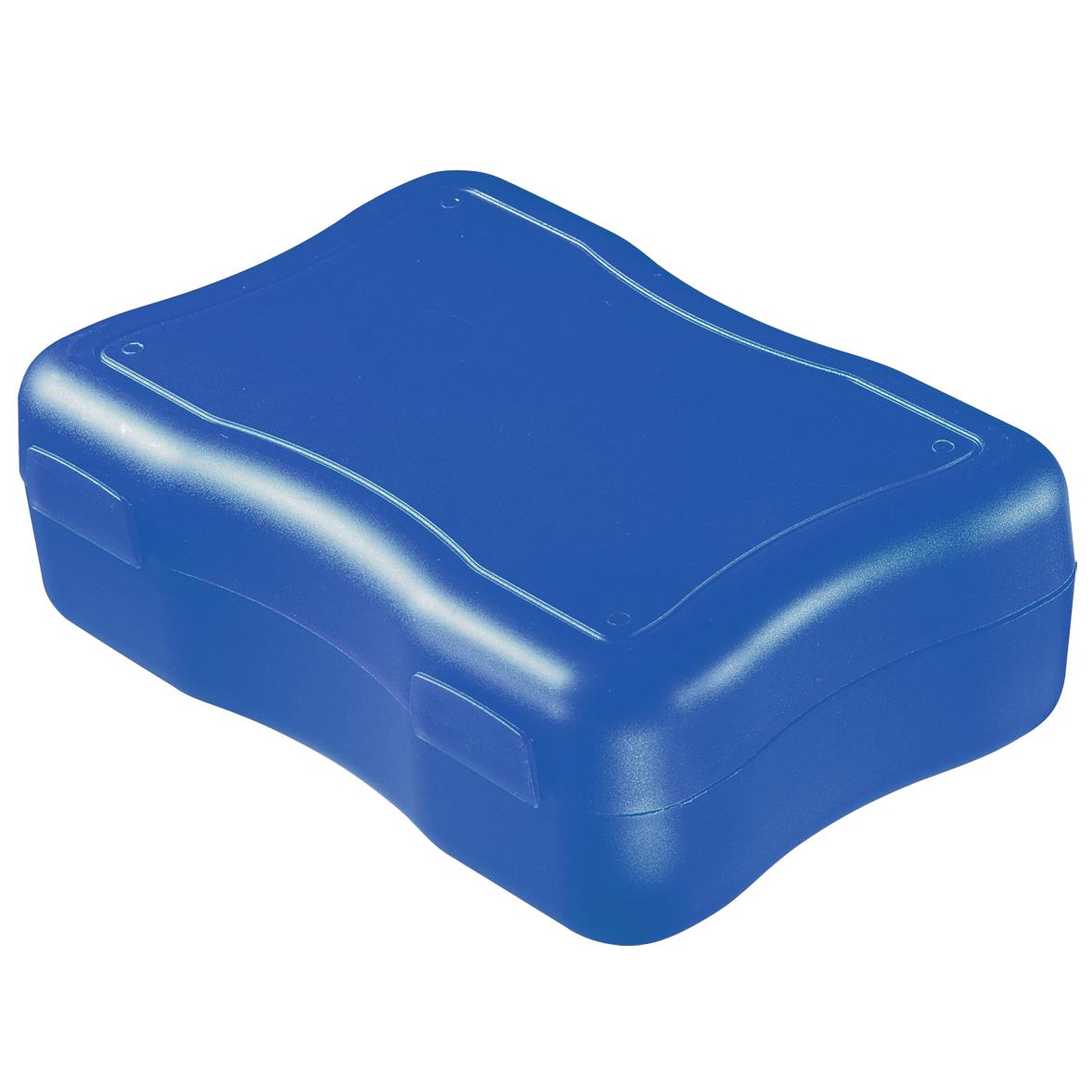 Brotzeitdose "Wave", groß – standard-blau