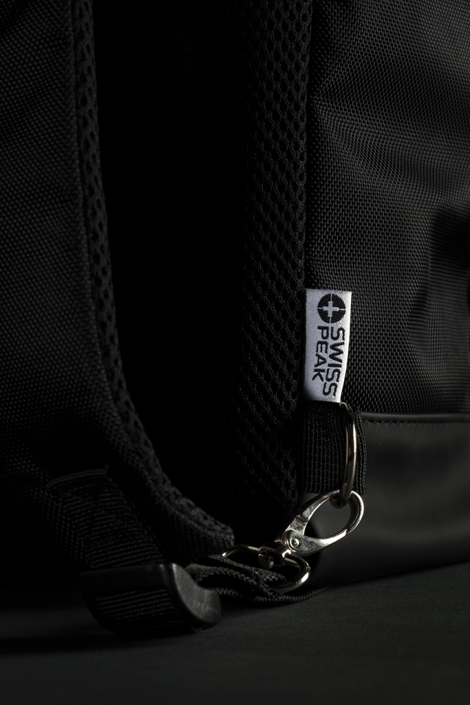 Swiss Peak RFID 15,6'' Laptop-Trage-Tasche PVC-frei mit Logodruck