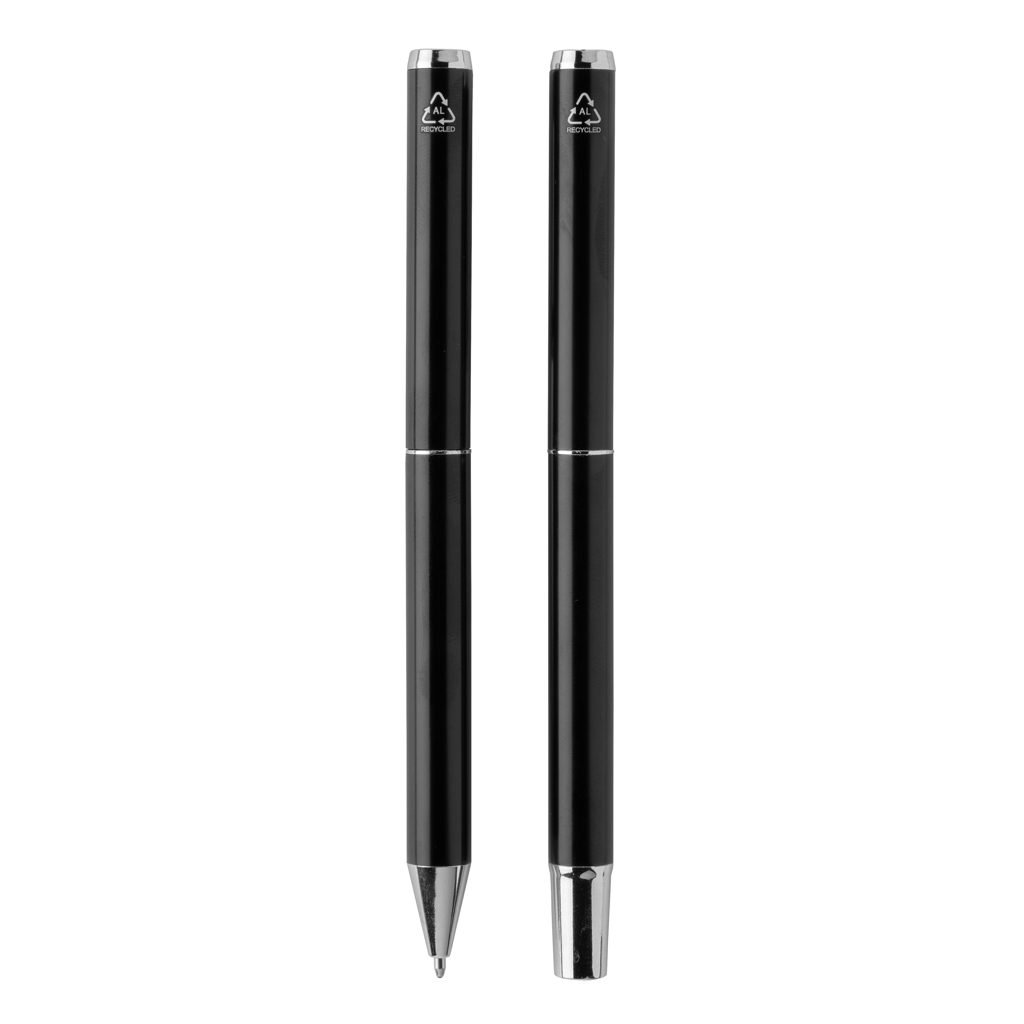 Stifte-Set Cedar Aluminium blau – Elegantes Werbegeschenk für Events