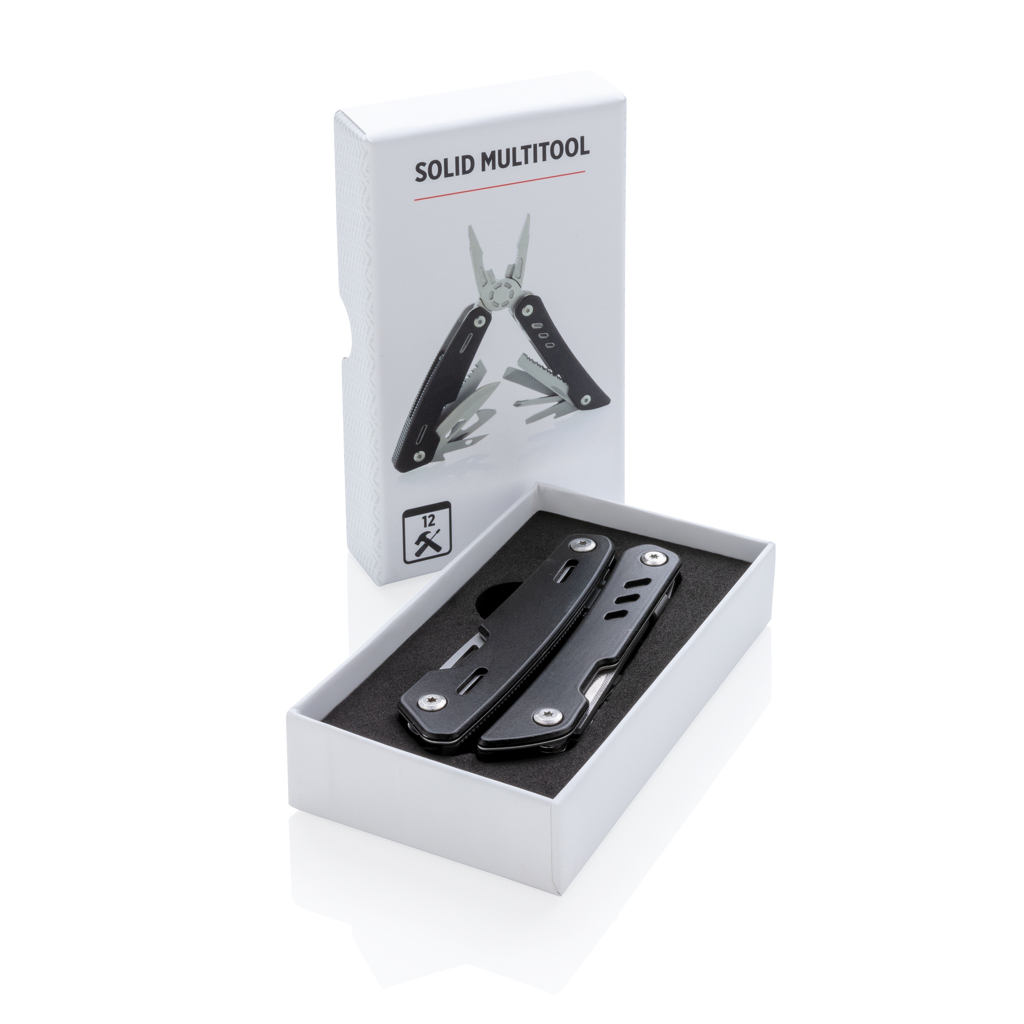 Solid Multitool 12-in-1 mit Aluminium-Case, XD Collection