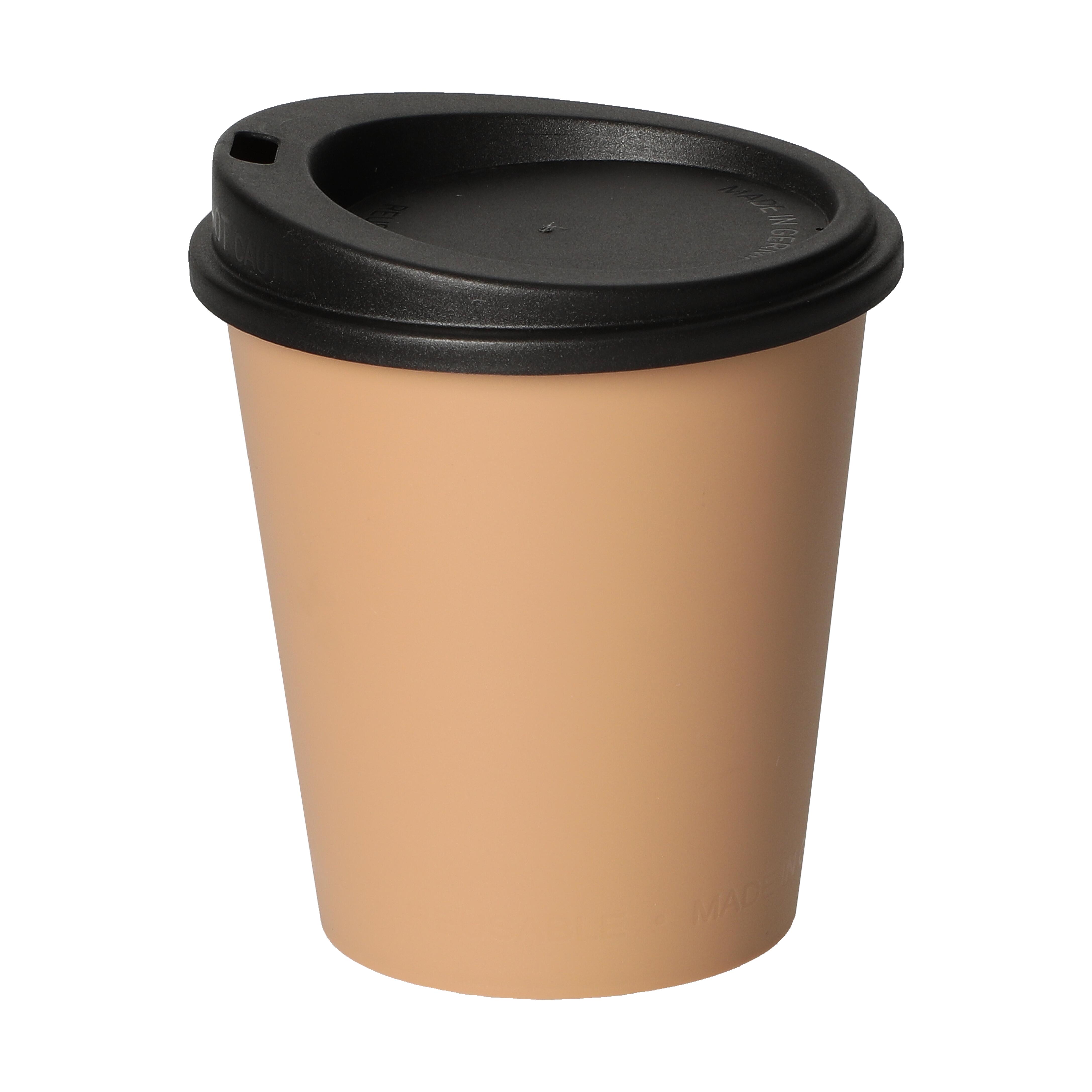 Kaffeebecher "ToGo", 0,2 l – beständiges braun Kaffeebecher "ToGo", 0,2 l – beständiges braun