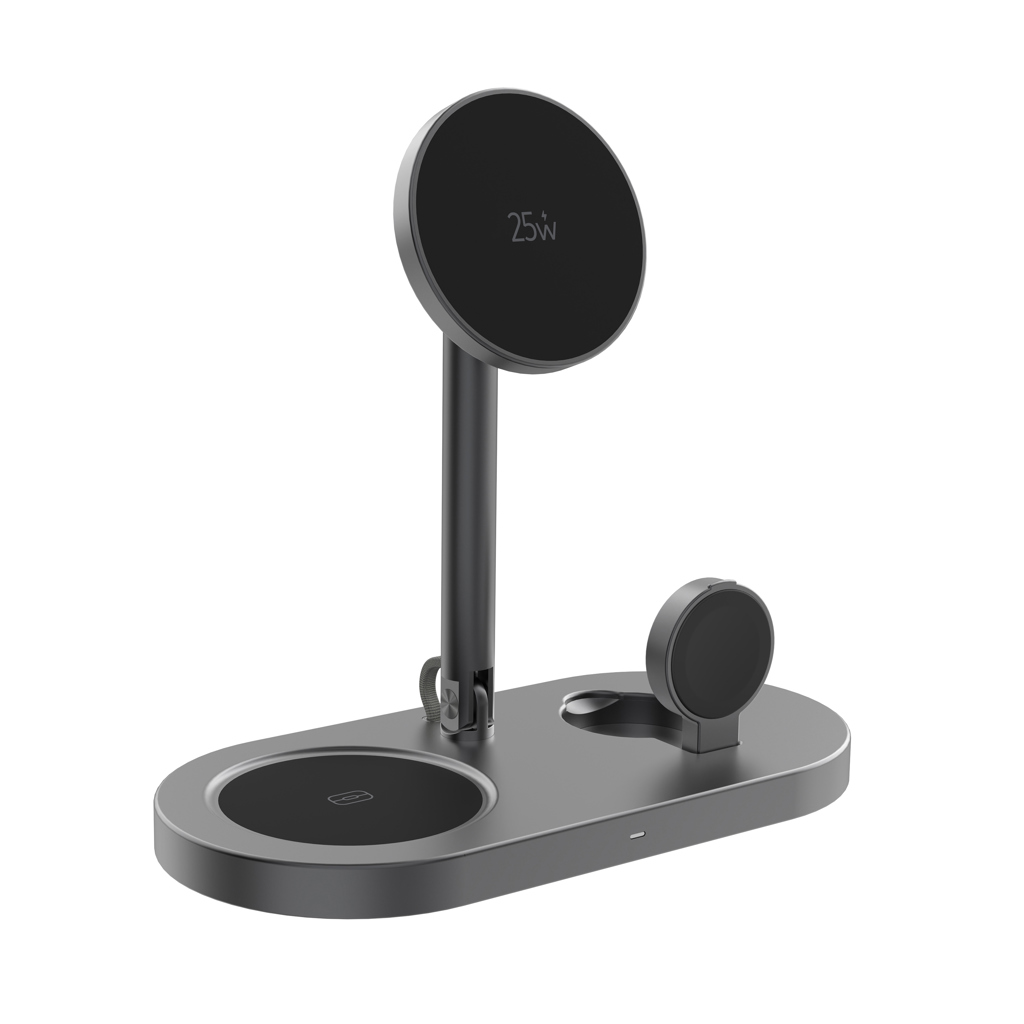 XD Xclusive Quantum Ultra-Fast 25W magnetischer 3-in-1 Desk-Charger