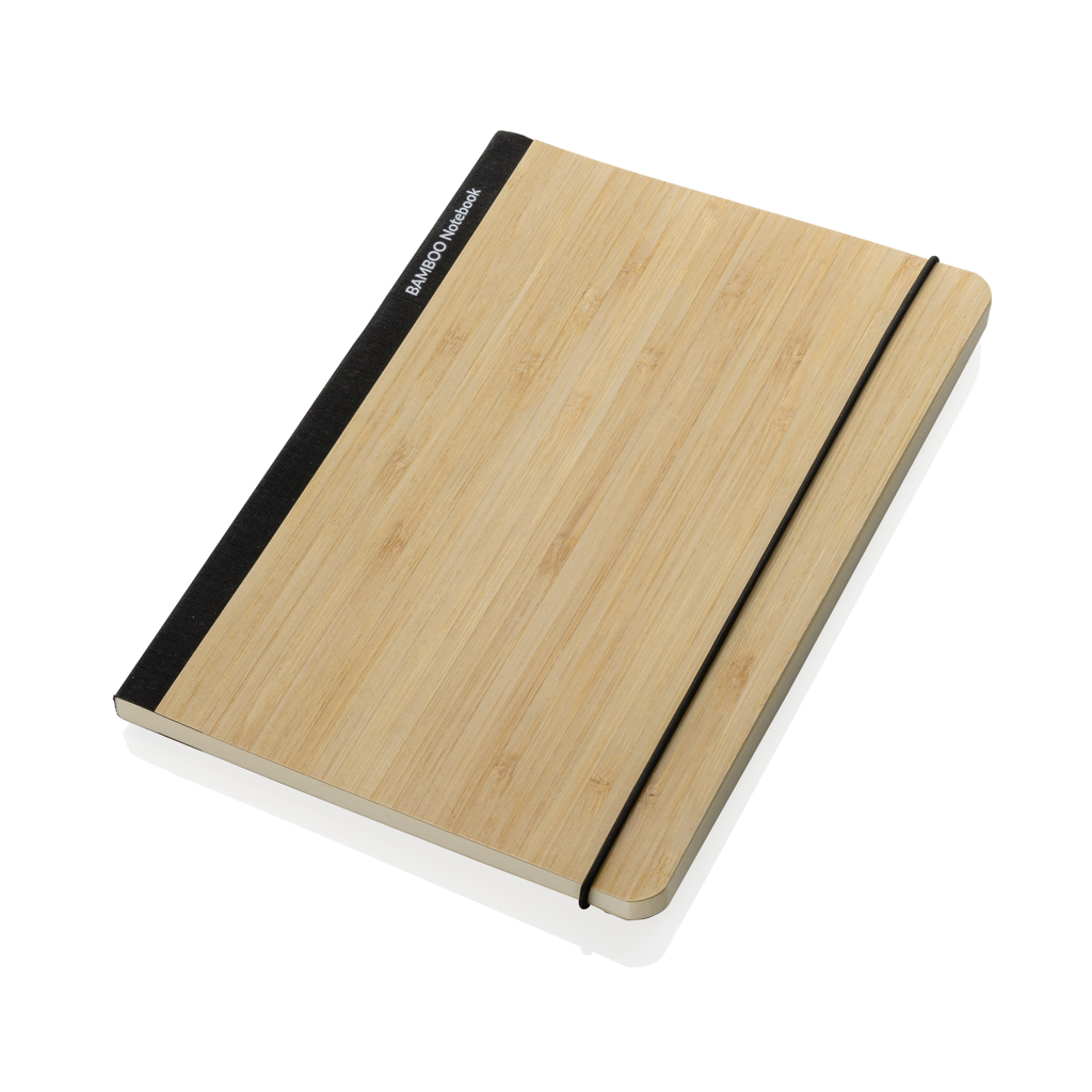 Scribe A5 Notizbuch aus Bambus FSC mit Logo-Gravur Scribe A5 Notizbuch aus Bambus FSC mit Logo-Gravur