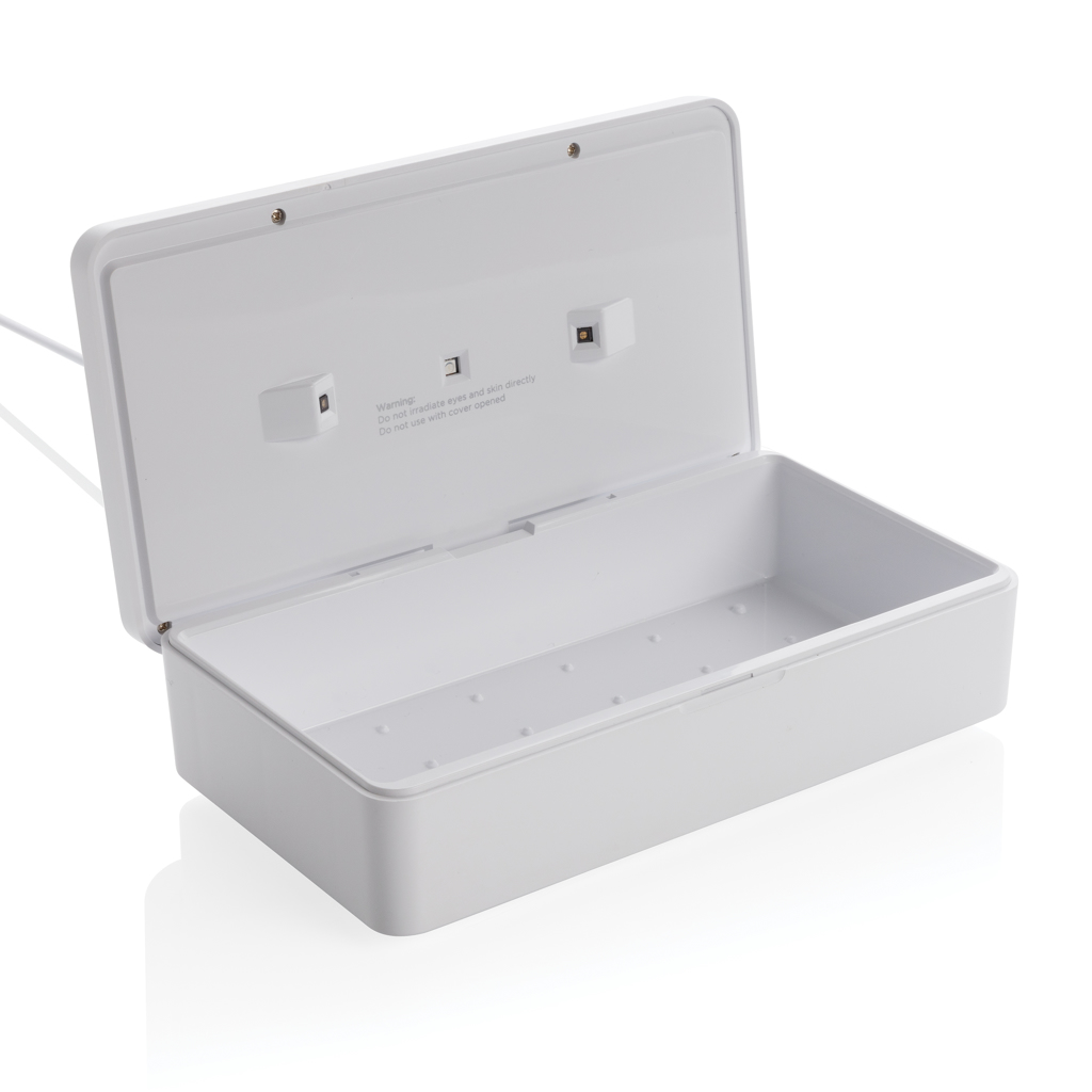 UV-C Sterilisator Box – quecksilberfreie LEDs weiß UV-C Sterilisator Box – quecksilberfreie LEDs weiß