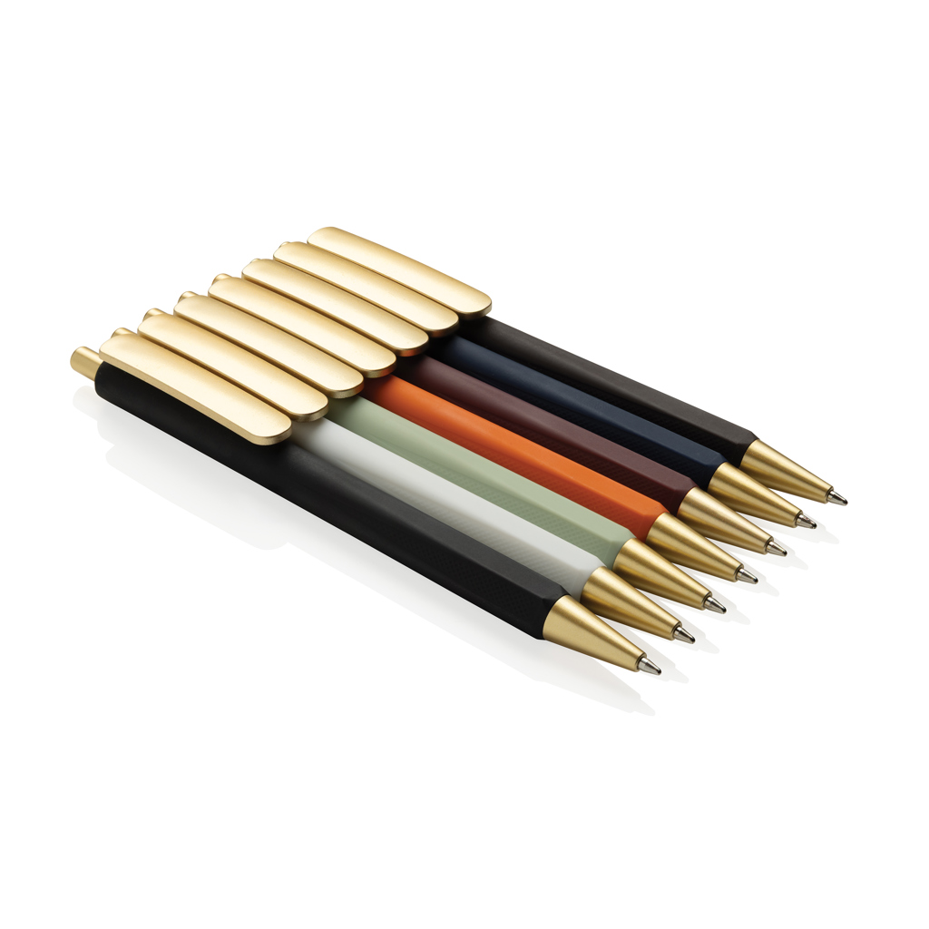 XD Xclusive EDGE RCS Kugelschreiber dreiseitig, 36 % Recyclinganteil, bedruckbar