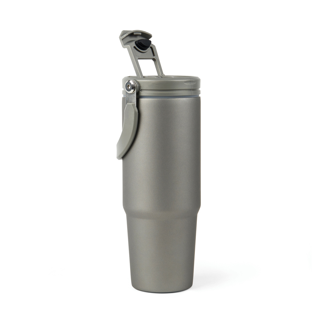 VINGA Eos Trek 880 ml Vakuumflasche aus recyceltem Edelstahl (RCS) VINGA Eos Trek 880 ml Vakuumflasche aus recyceltem Edelstahl (RCS)