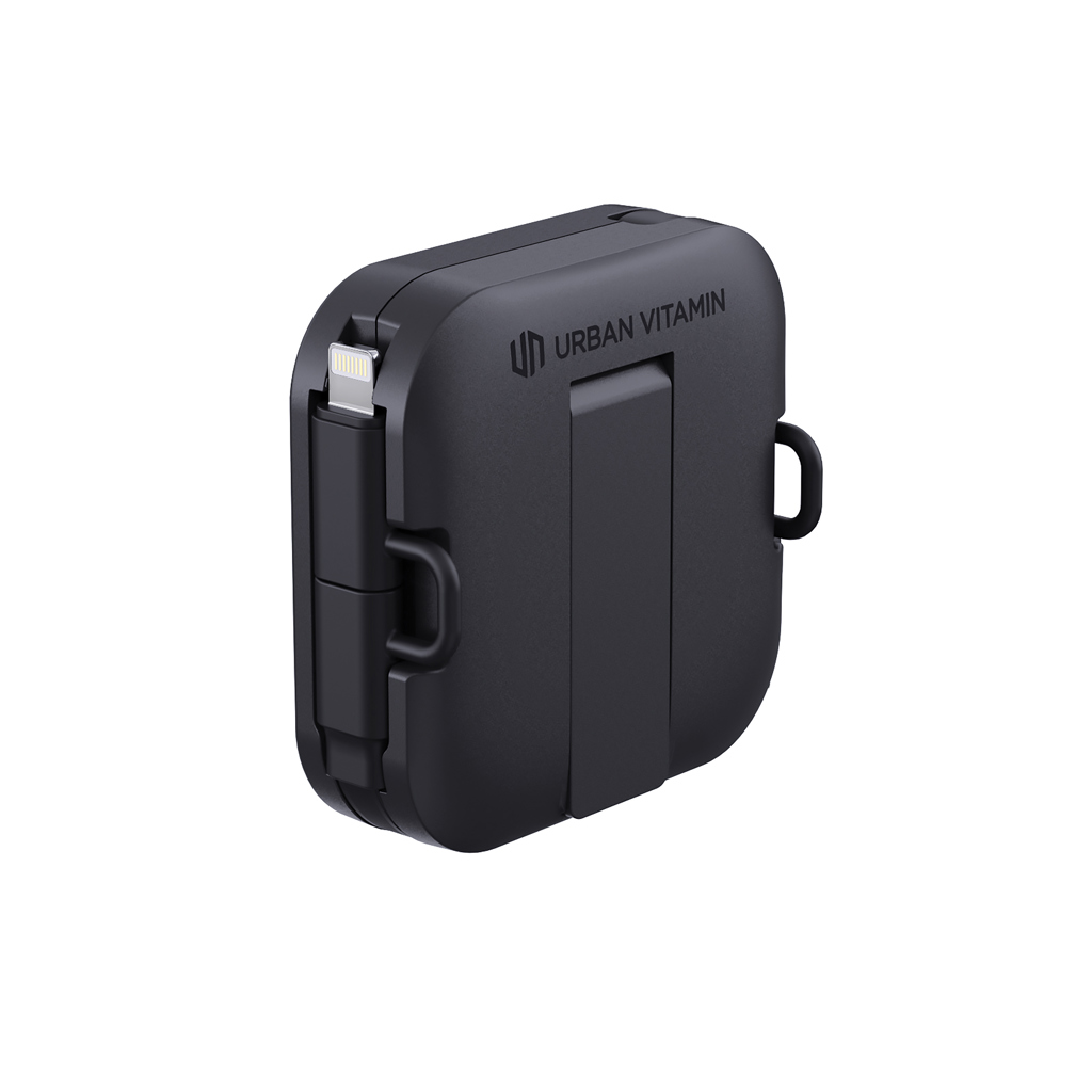 RCS-zertifizierter 100W USB-C Ladehalter, recycelt schwarz
