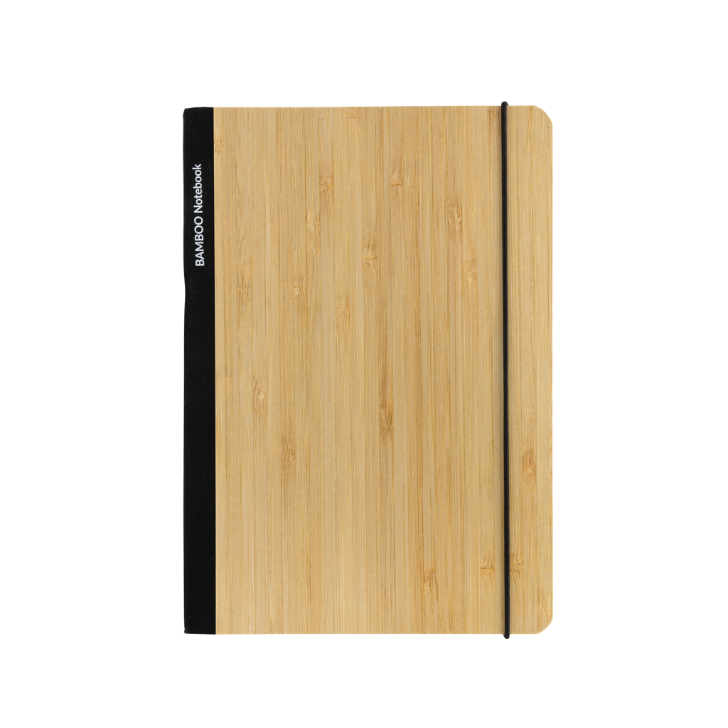 Scribe A5 Notizbuch aus Bambus FSC mit Logo-Gravur
