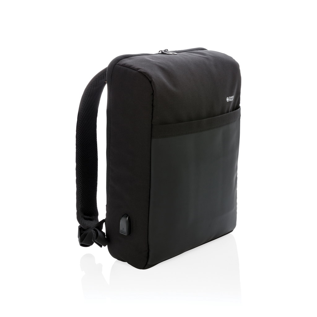 Swiss Peak Anti-Diebstahl Rucksack mit RFID-Schutz und USB-Port Swiss Peak Anti-Diebstahl Rucksack mit RFID-Schutz und USB-Port