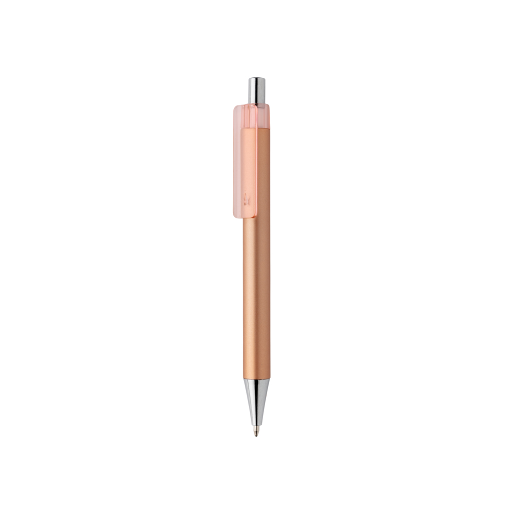 X8 Metallic-Stift mit Chrom-Elementen, Tampondruck bis 5 Farben