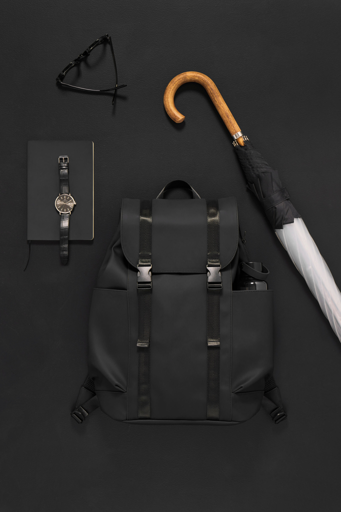 VINGA Baltimore 2.0 RCS Laptop-Rucksack 15 l aus recyceltem Polyester