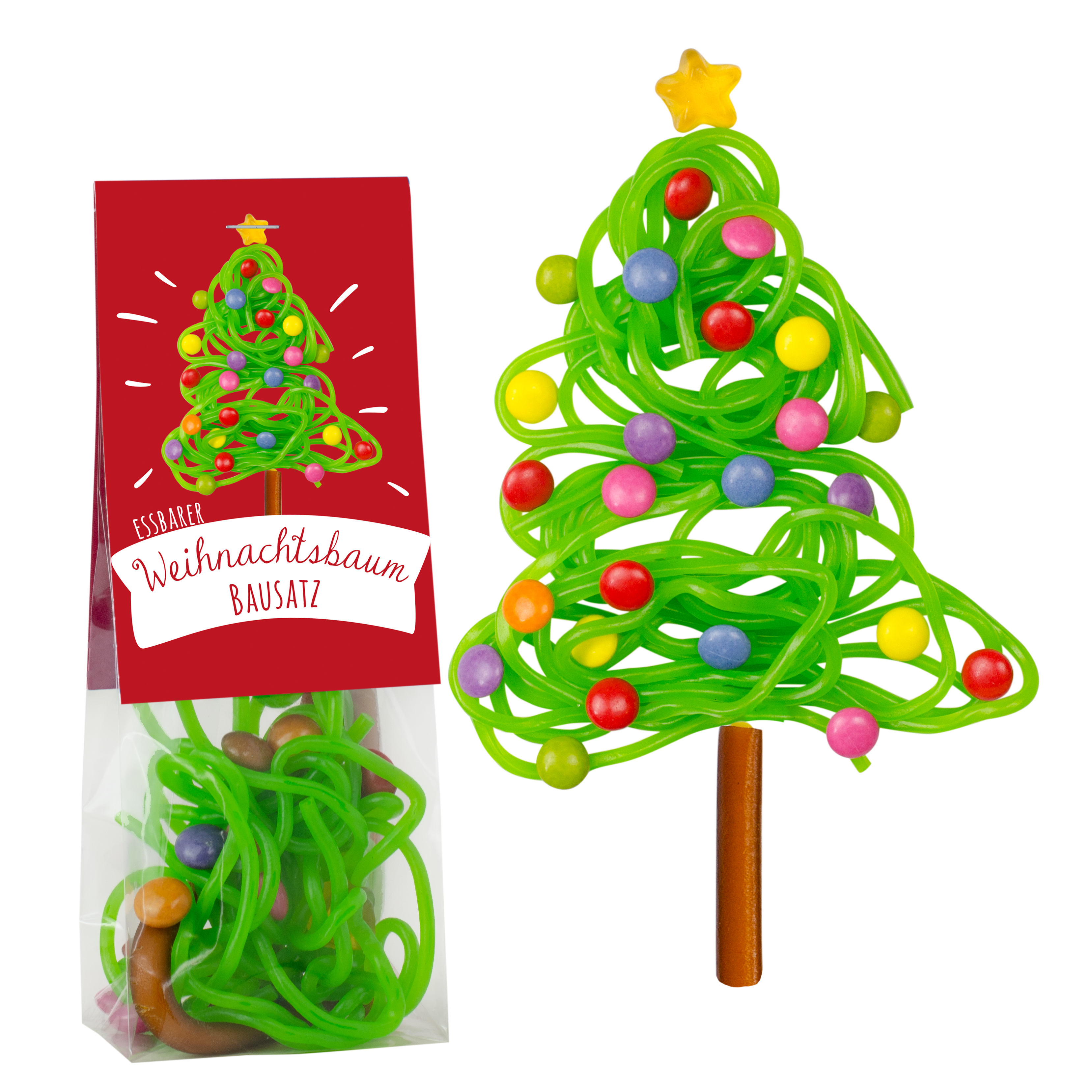 Naschbeutel Essbarer Weihnachtsbaum Naschbeutel Essbarer Weihnachtsbaum