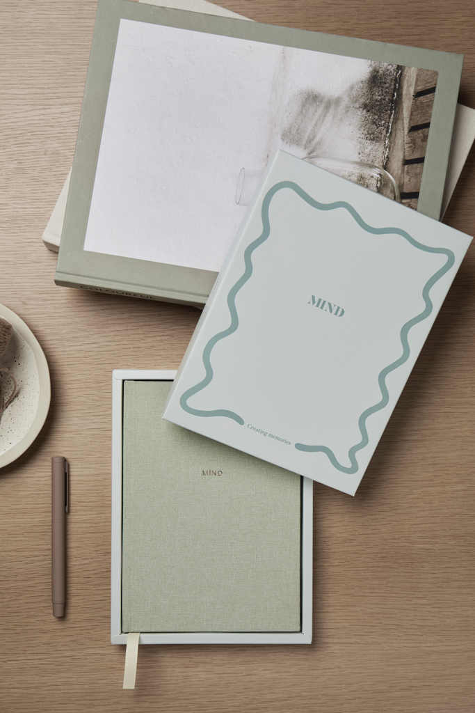 VINGA Mind Notizbuch A5 mit 73 % GRS-Recyclingpapier, bedruckbar VINGA Mind Notizbuch A5 mit 73 % GRS-Recyclingpapier, bedruckbar